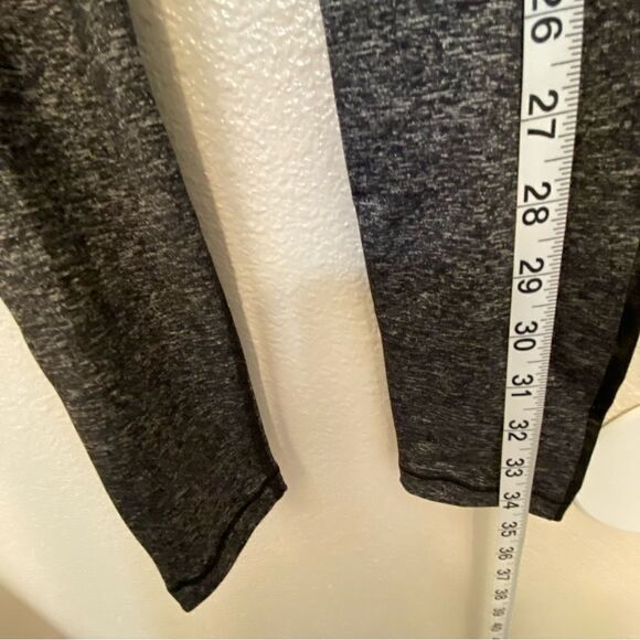 Nike Pro Hypercool mesh leggings heathered grey black full length XS - Picture 8 of 10